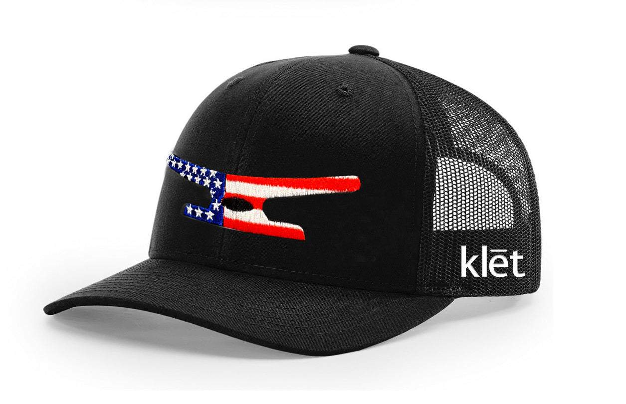 Klēt Monogram MERICA' NEW Black limited edition textured design on garment
