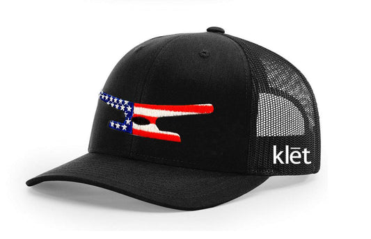 Klēt Monogram MERICA' NEW Black limited edition textured design on garment